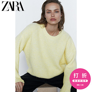 ZARA新款 女装 穗纹针法针织衫 09598029300