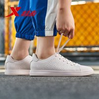 XTEP特步女鞋板鞋女春季新品休闲鞋舒适女运动鞋轻便简约时尚潮流女鞋