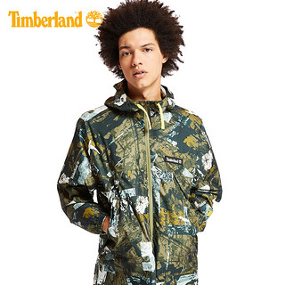 Timberland添柏岚男装20春装新款户外休闲迷彩连帽外套A28CC 迷彩印花 M