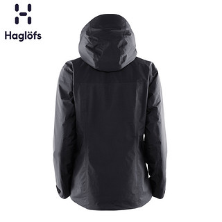 HAGLOFS STRATUS JACKET WOMEN 男士冲锋衣 604153-2C5 正黑色 S