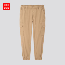 UNIQLO 优衣库 435388 EZY宽腿工装束脚裤
