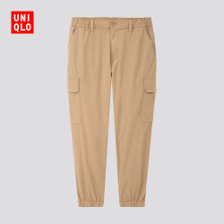 UNIQLO 优衣库 435388 EZY宽腿工装束脚裤 