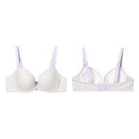 imi\'s 爱美丽 女士加厚棉质聚拢上托V型文胸IM11ADA1 灰色70A