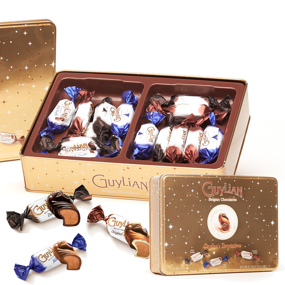 GUYLIAN 吉利莲 魅炫巧克力组合礼包 170g 金装