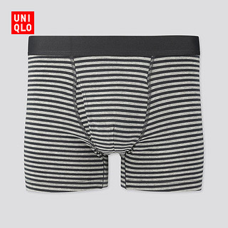 优衣库 男装 SUPIMA COTTON针织短裤(条纹)(内裤) 423849 UNIQLO