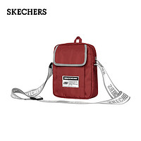 SKECHERS 斯凯奇 Skechers斯凯奇字母LOGO女士小包单肩斜挎包运动休闲包L120W167