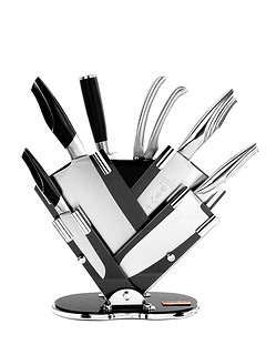 十八子作 全套厨房刀具菜刀套装 不锈钢套刀创意生熟组合