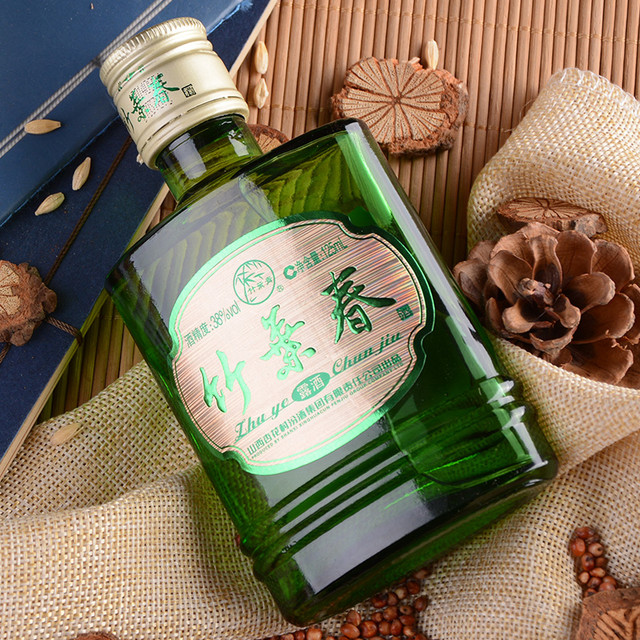 汾酒竹叶青酒系列杏花村38度竹叶春酒125ml*8瓶【报价价格评测怎么样