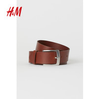 HM 男士饰品腰带2020春装新款时尚休闲至臻品质3cm腰带 0337991