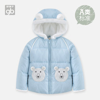 gb好孩子儿童羽绒服加厚男女童羽绒外套保暖防风连帽羽绒服外出服