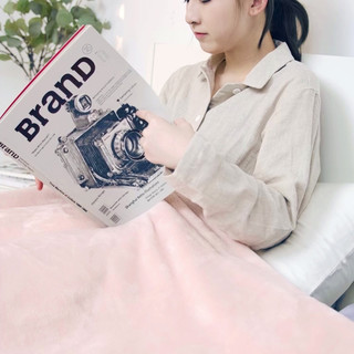 SANLI 三利 小毛毯冬季珊瑚绒盖毯