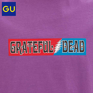 GU极优男装印花T恤(短袖)Grateful Dead合作款(男女情侣款)317712