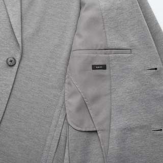 UNIQLO 优衣库 男士纯色商务休闲舒适西服413966