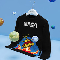 minipeace太平鸟童装男童毛衣2020新款洋气NASA系列儿童毛衣冬