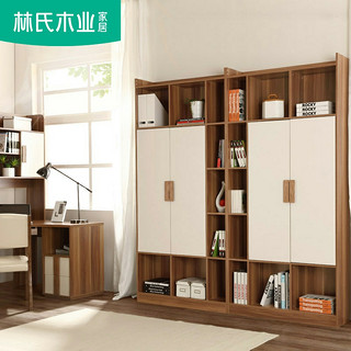 书柜书架简约现代带门格子置物柜子自由组合收纳家具CP3X
