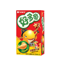 好丽友 好多鱼 饼干 浓香茄汁味 33g