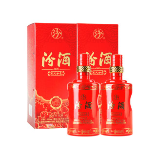 汾酒龙凤如意48vol清香型白酒475ml2瓶双支装