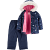 Carter\'s 孩特 女童滑雪服套装 CL2187S1 深蓝色 (90cm)2T