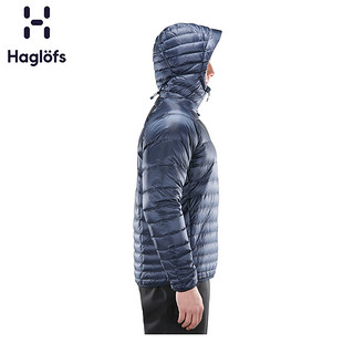 HAGLOFS ESSENS DOWN HOOD MEN 男士户外羽绒衣裤 604095-3PR 湖蓝色/墨水蓝色 M