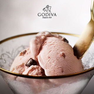 GODIVA 歌帝梵巧克力冰淇淋80g*12杯多口味比利时进口杯冰