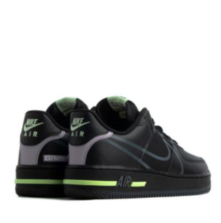 NIKE 耐克 Air Force 1 男士休闲运动鞋 CD4366-001 黑/紫罗兰 42