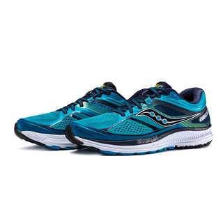 saucony 索康尼 Guide 10 男士跑鞋 S20350-5 浅兰深兰 44