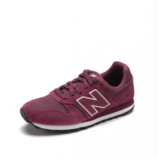 new balance 373系列 女士休闲运动鞋 WL373PUR 紫红色 35