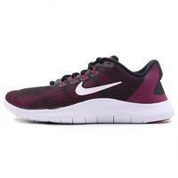 NIKE 耐克 Flex 2018 RN 女士跑鞋 AA7408-012 黑/白/正浆果红/酒红 35.5
