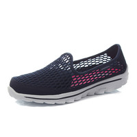SKECHERS 斯凯奇 女士休闲运动鞋 13956C/NVW 海军蓝 37