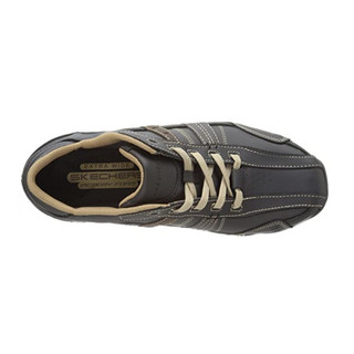 SKECHERS 斯凯奇 Diameter-Vassell 男士休闲运动鞋 62607 黑色/棕褐色 40