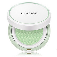 LANEIGE 兰芝 妆前防晒隔离气垫 亮绿色 15g+15g替换装 *3件