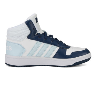 阿迪达斯adidas neo阿迪休闲2020女子HOOPS 2.0 MID篮球休闲鞋G55055