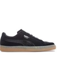 PUMA 彪马 Suede Classic 女士运动板鞋 366440-01 黑色 36