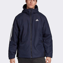 省480元】adidas 阿迪达斯BTS 3S HO JKT DZ1408 男装冬季户外运动棉服多少钱-什么值得买