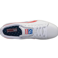 PUMA 彪马 Clyde 男士休闲运动鞋 红色 43