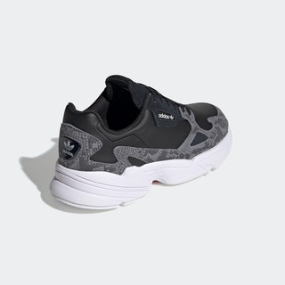 adidas Originals Falcon W 女士休闲运动鞋 FV4483 黑/白 36.5