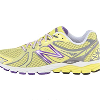 new balance 870系列 女士跑鞋 W870YP3 黄色/紫色 35.5