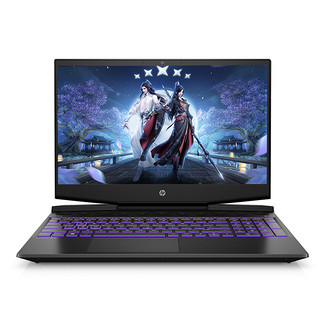 HP 惠普 光影精灵6 锐龙版 15.6英寸 笔记本电脑 (黑色、锐龙R7-4800H、8GB、512GB SSD、GTX 1650Ti 4G)