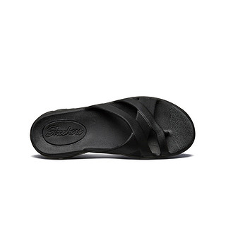 SKECHERS 斯凯奇 D'lites Sandal 女士拖鞋 31693/BBK  全黑色 37