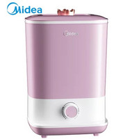 美的（Midea）婴儿奶瓶消毒器消毒锅 宝宝蒸汽消毒机带烘干 9.5L大容量消毒柜 小紫悦机械款MI-MYXE103(婴儿奶瓶蒸汽消毒器)