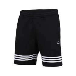 adidas Originals OUTLINE SHORT 男士运动短裤 FM3877 黑色 M
