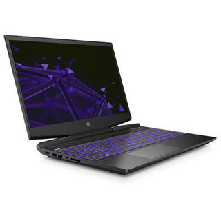 HP 惠普 光影精灵5 15.6英寸 游戏本  黑色紫光(酷睿i5-9300H、8GB、32GB 傲腾+512GB SSD、GTX 1650 4G)