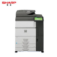 夏普（SHARP）MX-7040N A3彩色数码复印机 多功能办公复合机(含双面输稿器+四纸盒落地式纸盒) 免费上门安装