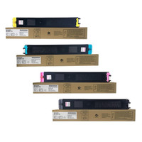 夏普(SHARP)DX-25CT-BA/CA/MA/YA 大容量墨粉套装(黑色青色品红色黄色各一支,适用DX2008UC/2508NC)