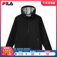 FILA 斐乐官方 男士针织上衣2020年秋冬季新款休闲运动简约外套男