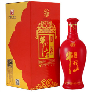 Niulanshan 牛栏山 百年红8 38%vol 浓香型白酒 500ml*6瓶 整箱装