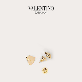 VALENTINO GARAVANI/华伦天奴 女士新品 VLoveTN 金属心形耳钉