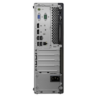 Lenovo 联想 ThinkCentre M720s 8代酷睿版 23.8英寸 商用台式机 黑色(酷睿i5-8500、核芯显卡、8GB、128GB SSD+1TB HDD、风冷)