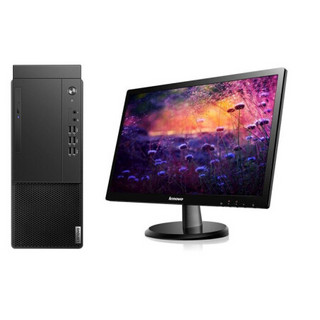 Lenovo 联想 启天 M430 十代酷睿版 19.5英寸 商用台式机 黑色 (酷睿i5-10500、核芯线卡、4GB、1TB HDD、风冷)