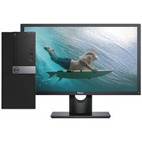 DELL 戴尔 Optiplex 3060MT 奔腾版 21.5英寸 商务台式机 黑色 (奔腾G5400、核芯显卡、4GB、1TB HDD、风冷)